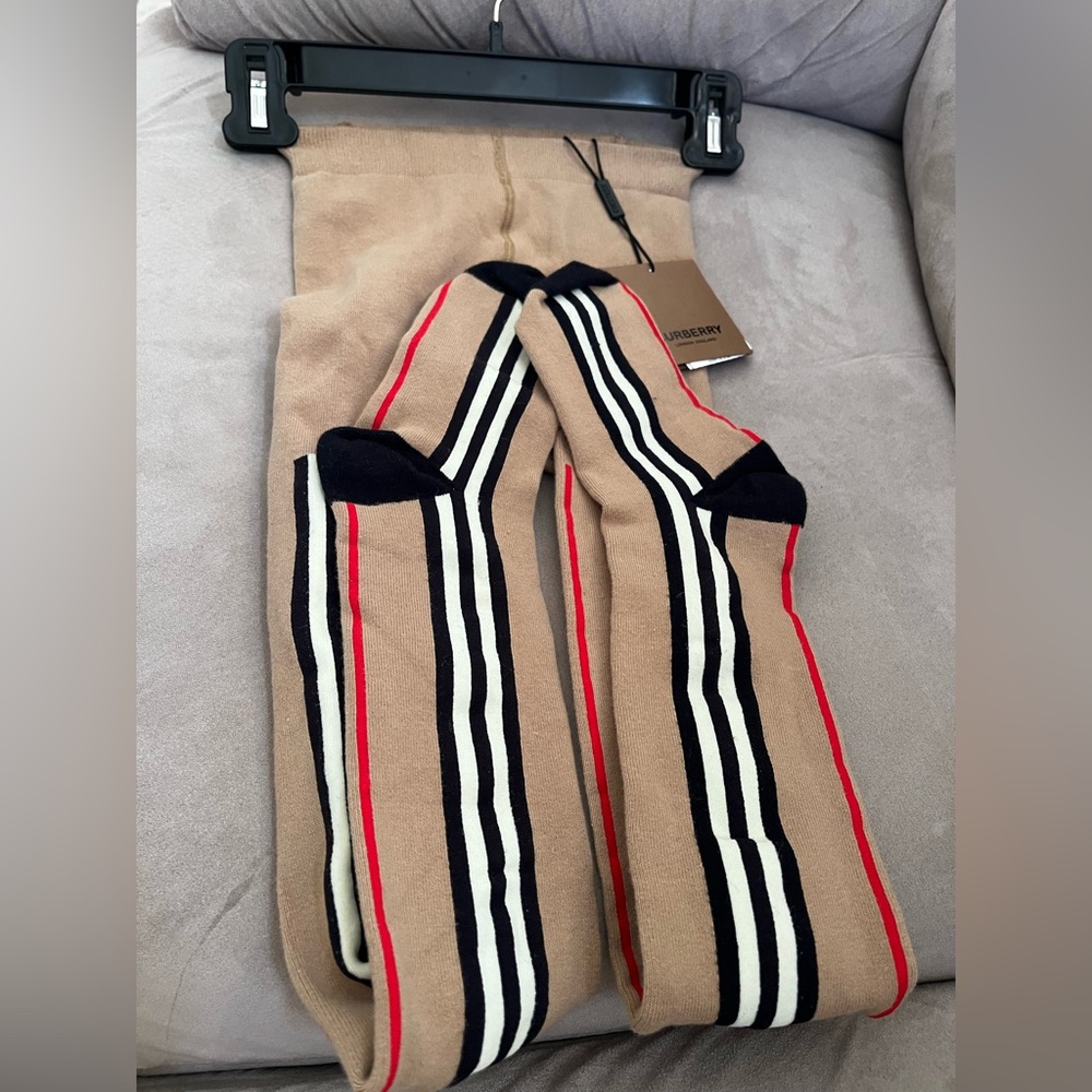 Burberry Girls Iconic Tights-9-10 yrs - Picture 3 of 10